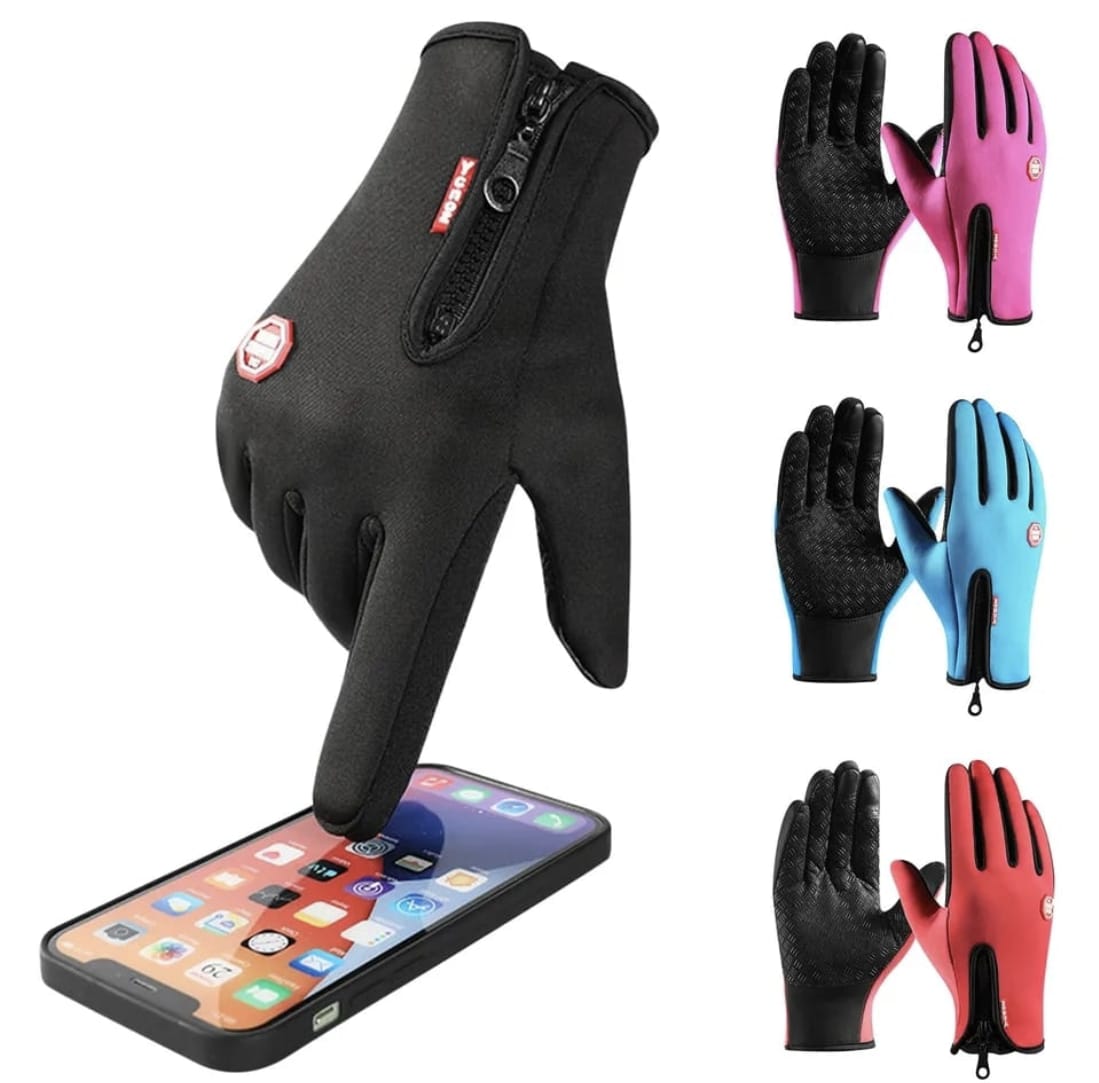 ✅ Guantes invierno con cierre touch